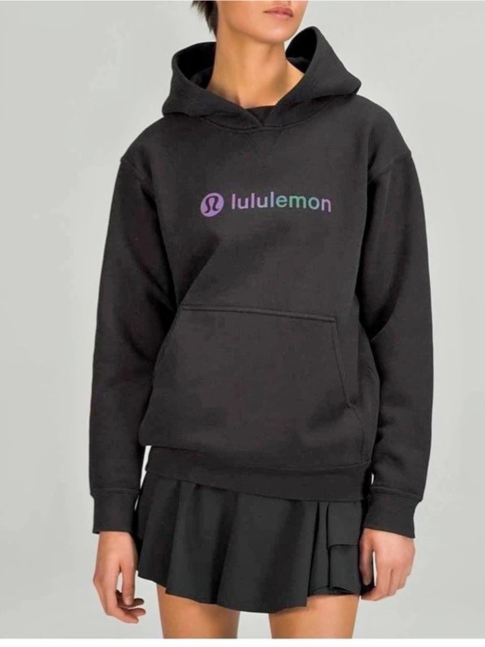 lululemon All Yours Hoodie *Graphic Black Size 8